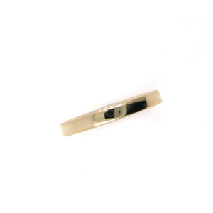 Anillo oro rosa 18k 3mm plano - M-LPCR3/21