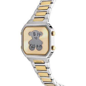 Reloj Tous T-D-Bear digital 30m acero y chapado - 3000134600