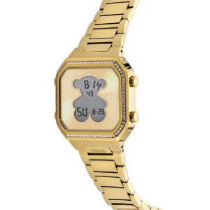 Reloj Tous To D-Bear digital osito circon chapado  - 3000131300